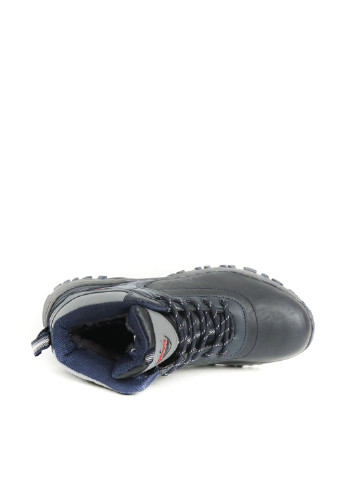 Серо-синие зимние ботинки Bonote