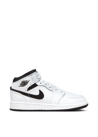 Кроссовки AIR 1 MID (GS) DQ8423-132 Jordan AIR 1 MID (GS) белые демисезоны (296119811)