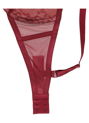 Темно-червоний балконет бюстгальтер Hunkemoller з кісточками поліамід, мереживо