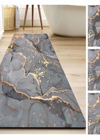 Килимокдля ванної та кухні (2 шт.) 50х80 см, 50х120 см Aquarius (322338836)