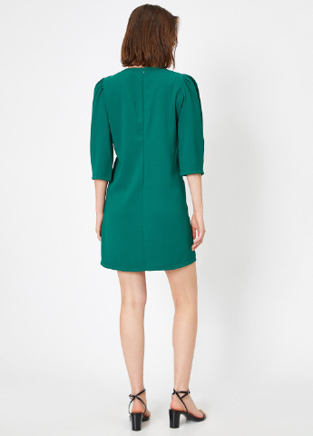Зелена кежуал плаття, сукня футляр KOTON однотонна
