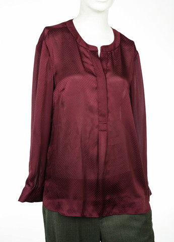 Бордовая демисезонная блуза Talbots