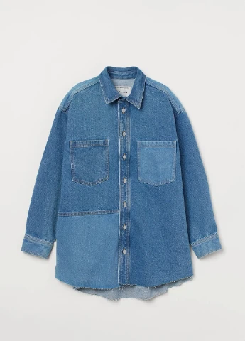 Синяя демисезонная куртка H&M