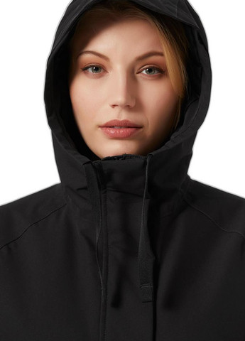 Чорна демісезонна куртка 53652-990 Helly Hansen MONO MATERIAL INS RAIN COAT