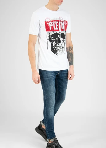 Белая футболка Philipp Plein