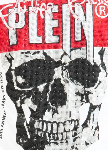 Белая футболка Philipp Plein