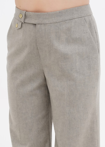 Светло-серые кэжуал демисезонные палаццо брюки Ralph Lauren