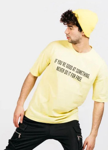 Светло-желтая футболка Eksibir