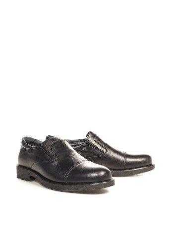 Кэжуал черные мужские туфли Nube без шнурков