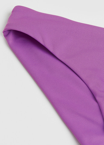 Лиловые купальные трусики однотонные H&M