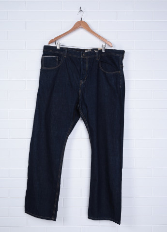 Синие демисезонные со средней талией джинсы Timberland