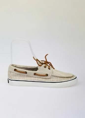 Светло-бежевые кеды Sperry
