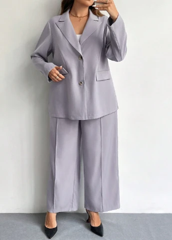 Костюм (жакет, брюки) SHEIN (341100665)