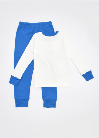 Синяя всесезон пижама (лонгслив, брюки) лонгслив + брюки Витуся