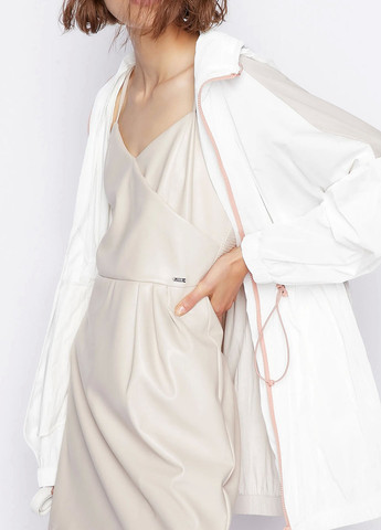 Світло-бежева кежуал сукня сукня-комбінація Armani Exchange з логотипом