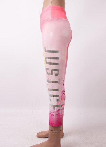 Розовые демисезонные леггинсы Justice