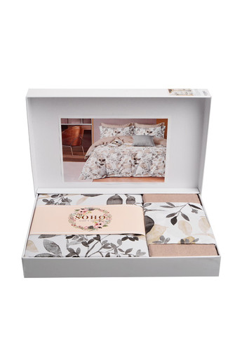 КПБ Евро Lounge 200*230 Allore Cream Soho (317244631)