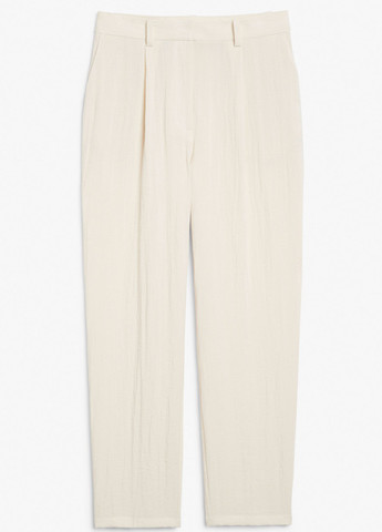 Светло-бежевые кэжуал летние прямые брюки Monki