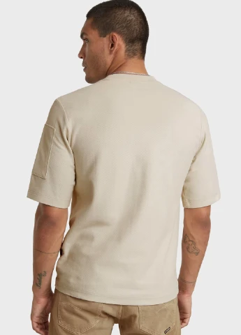 Бежева футболка G-Star Raw