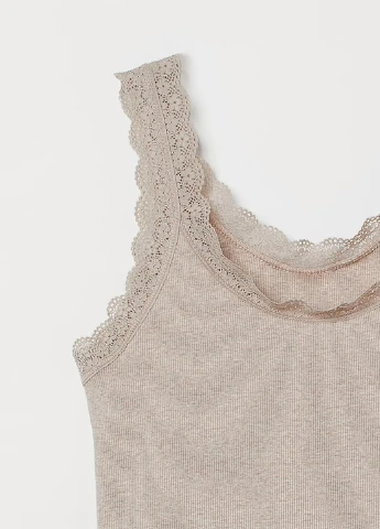 Світло-бежева всесезон піжама (майка, шорти) майка + шорти H&M