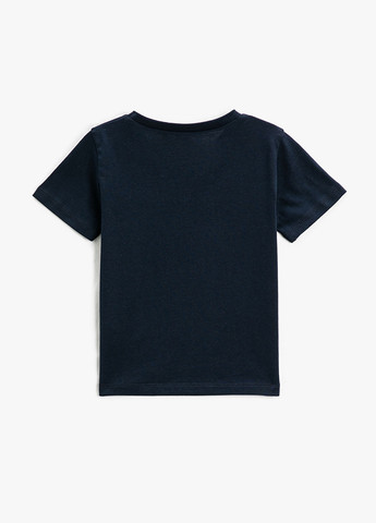 Чорна літня футболка KOTON