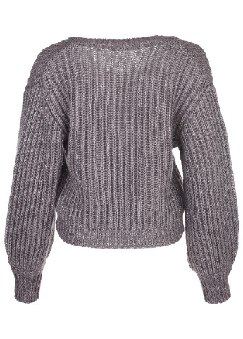 Лавандовый зимний джемпер пуловер LOVE REPUBLIC
