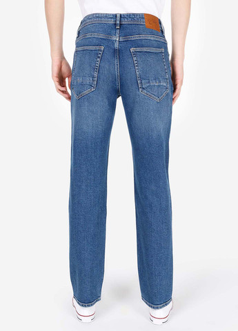 Светло-синие демисезонные прямые джинсы Colin's