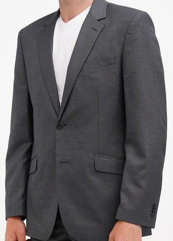 Сірий демісезонний костюм (піджак, штани) брючний Galant
