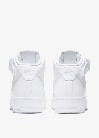 Белые всесезонные кроссовки Nike AIR FORCE 1 '07 MID