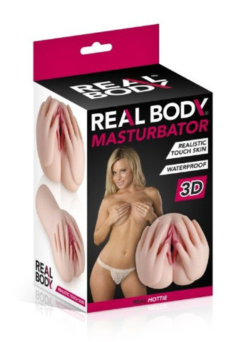 Реалистичный 3D мастурбатор приоткрытая вагина - The Hottie Real Body (252022624)