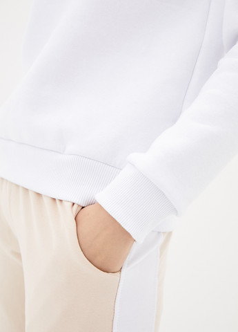 Білий світшот Shik однотонний без декору (366092119)