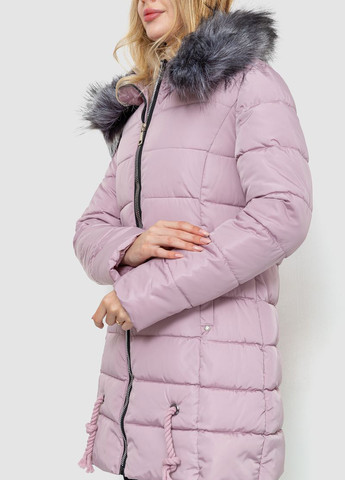 Рожево-лілова зимня куртка Ager
