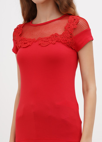 Красная блуза Sassofono Club