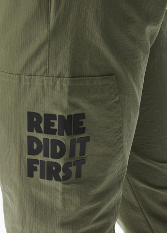 Хаки кэжуал демисезонные джоггеры, карго брюки Lacoste