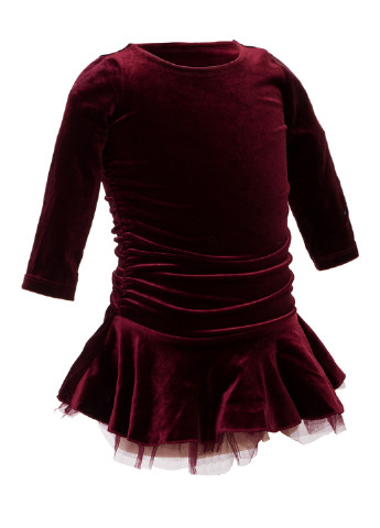 Темно-бордовое платье Nayu (92486038)