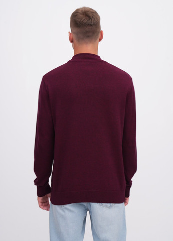 Бордовий демісезонний светр джемпер EQUILIBRI