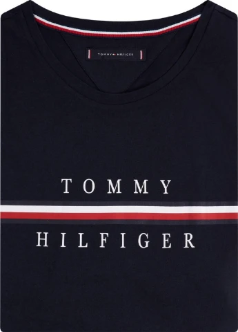 Темно-синяя футболка Tommy Hilfiger