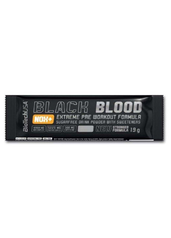 Комплекс до тренировки Black Blood NOX+ 19 g 2 servings Tropical Fruit Biotechusa (253427810)