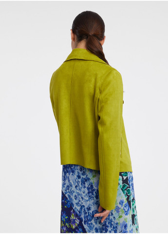 Салатовая демисезонная куртка косуха Orsay