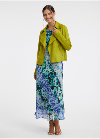 Салатовая демисезонная куртка косуха Orsay