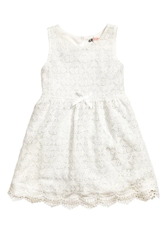 Белое платье H&M (90161288)