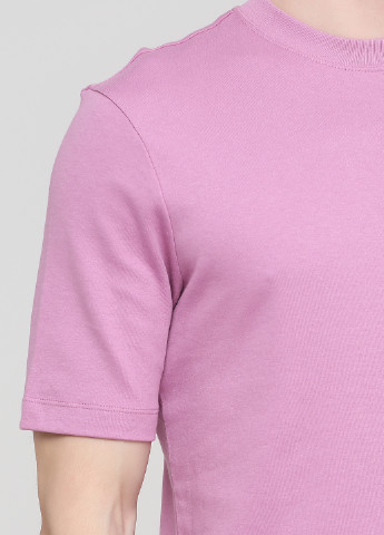 Светло-лиловая летняя футболка H&M