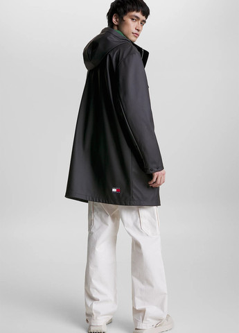 Черная демисезонная ветровка Tommy Jeans