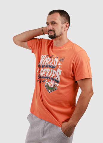 Оранжевая футболка 47 Brand