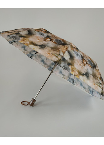 Комбинированный женский полуавтоматический зонт (499) 100 см S&L (189979065)