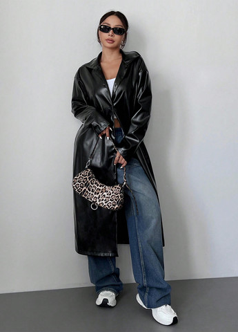 Плащ SHEIN тренчкот на гудзиках демісезон (333365936)