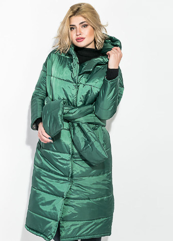 Темно-зеленая зимняя пальто Time of Style