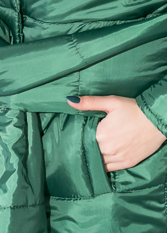 Темно-зеленая зимняя пальто Time of Style