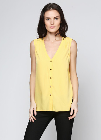 Желтая летняя блуза Therapy