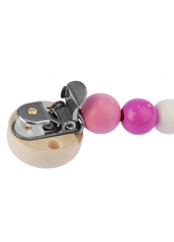 Клипса для пустышек Розовые бусинки Heimess (252247226)